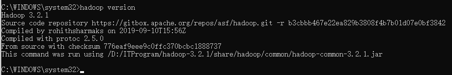 hadoop验证